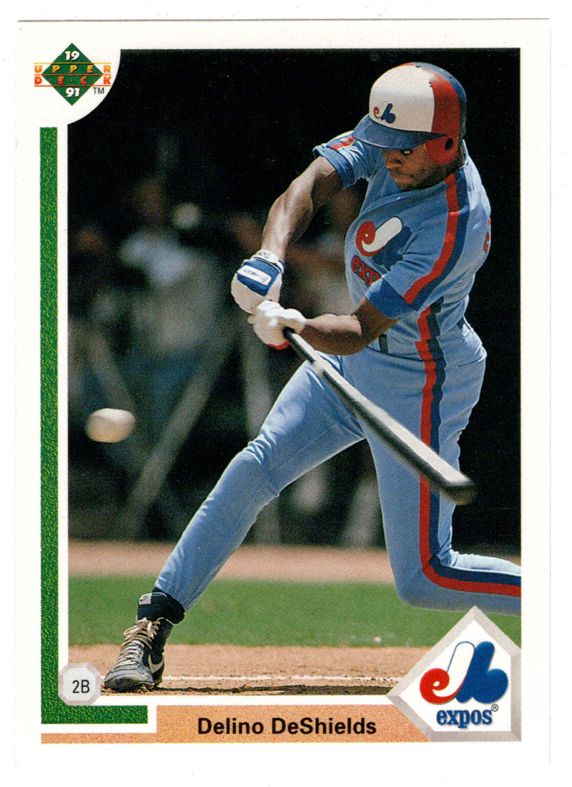 Delino DeShields - Montreal Expos (MLB Baseball Card) 1991 Upper Deck # 364 Mint