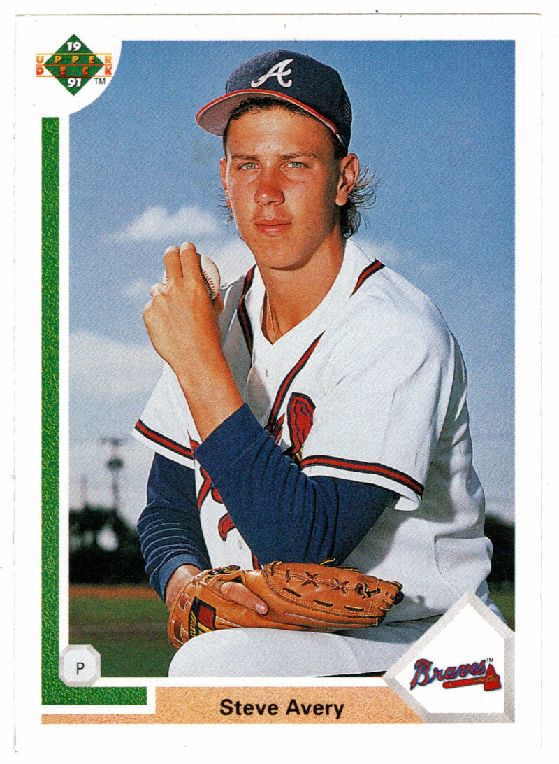 Steve Avery - Atlanta Braves (MLB Baseball Card) 1991 Upper Deck # 365 Mint