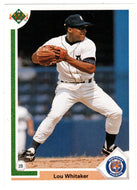 Lou Whitaker - Detroit Tigers (MLB Baseball Card) 1991 Upper Deck # 367 Mint