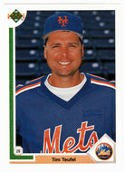 Tim Teufel - New York Mets (MLB Baseball Card) 1991 Upper Deck # 370 Mint