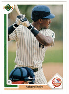 Roberto Kelly - New York Yankees (MLB Baseball Card) 1991 Upper Deck # 372 Mint