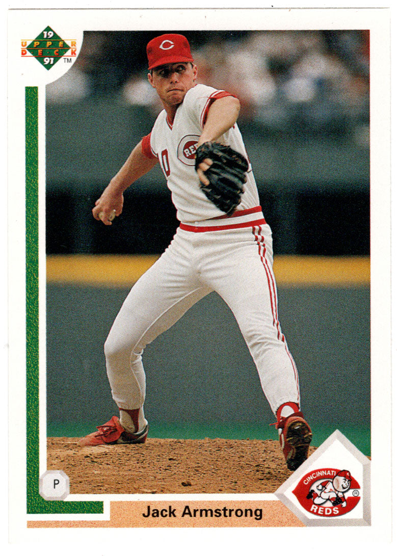 Jack Armstrong - Cincinnati Reds (MLB Baseball Card) 1991 Upper Deck # 373 Mint