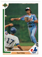 Tom Foley - Montreal Expos (MLB Baseball Card) 1991 Upper Deck # 381 Mint