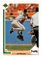 Jeff Blauser - Atlanta Braves (MLB Baseball Card) 1991 Upper Deck # 382 Mint