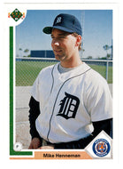 Mike Henneman - Detroit Tigers (MLB Baseball Card) 1991 Upper Deck # 386 Mint