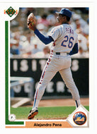 Alejandro Pena - New York Mets (MLB Baseball Card) 1991 Upper Deck # 388 Mint