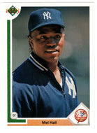 Mel Hall - New York Yankees (MLB Baseball Card) 1991 Upper Deck # 392 Mint