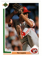 Tim Layana - Cincinnati Reds (MLB Baseball Card) 1991 Upper Deck # 396 Mint