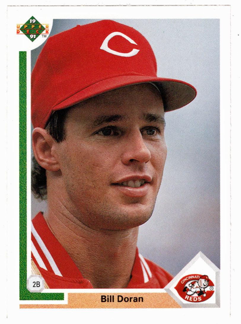 Bill Doran - Cincinnati Reds (MLB Baseball Card) 1991 Upper Deck # 398 Mint