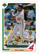 Dion James - Cleveland Indians (MLB Baseball Card) 1991 Upper Deck # 399 Mint