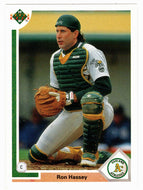 Ron Hassey - Montreal Expos (MLB Baseball Card) 1991 Upper Deck # 401 Mint
