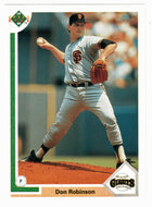 Don Robinson - San Francisco Giants (MLB Baseball Card) 1991 Upper Deck # 402 Mint