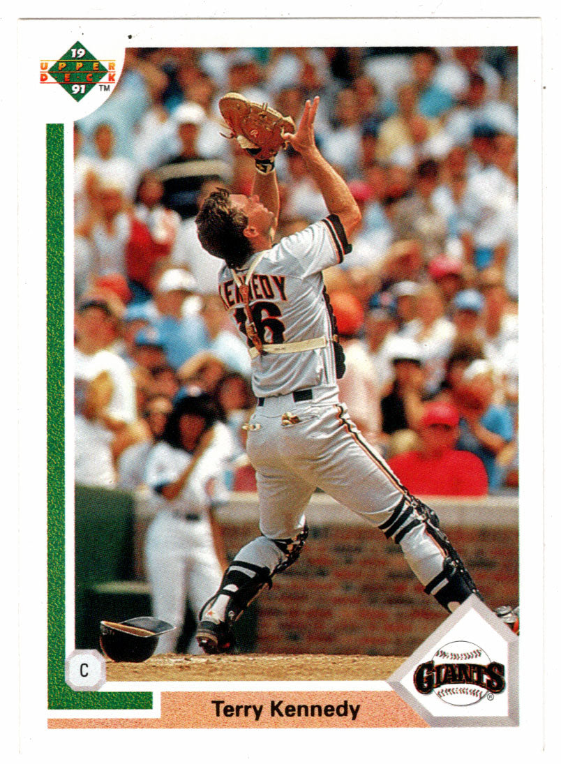 Terry Kennedy - San Francisco Giants (MLB Baseball Card) 1991 Upper Deck # 404 Mint