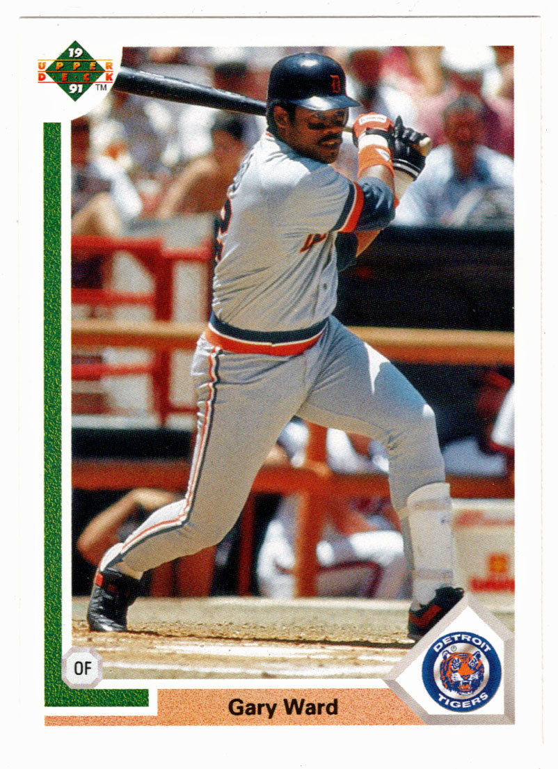 Gary Ward - Detroit Tigers (MLB Baseball Card) 1991 Upper Deck # 412 Mint