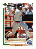 Gary Ward - Detroit Tigers (MLB Baseball Card) 1991 Upper Deck # 412 Mint