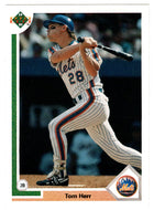 Tom Herr - New York Mets (MLB Baseball Card) 1991 Upper Deck # 416 Mint