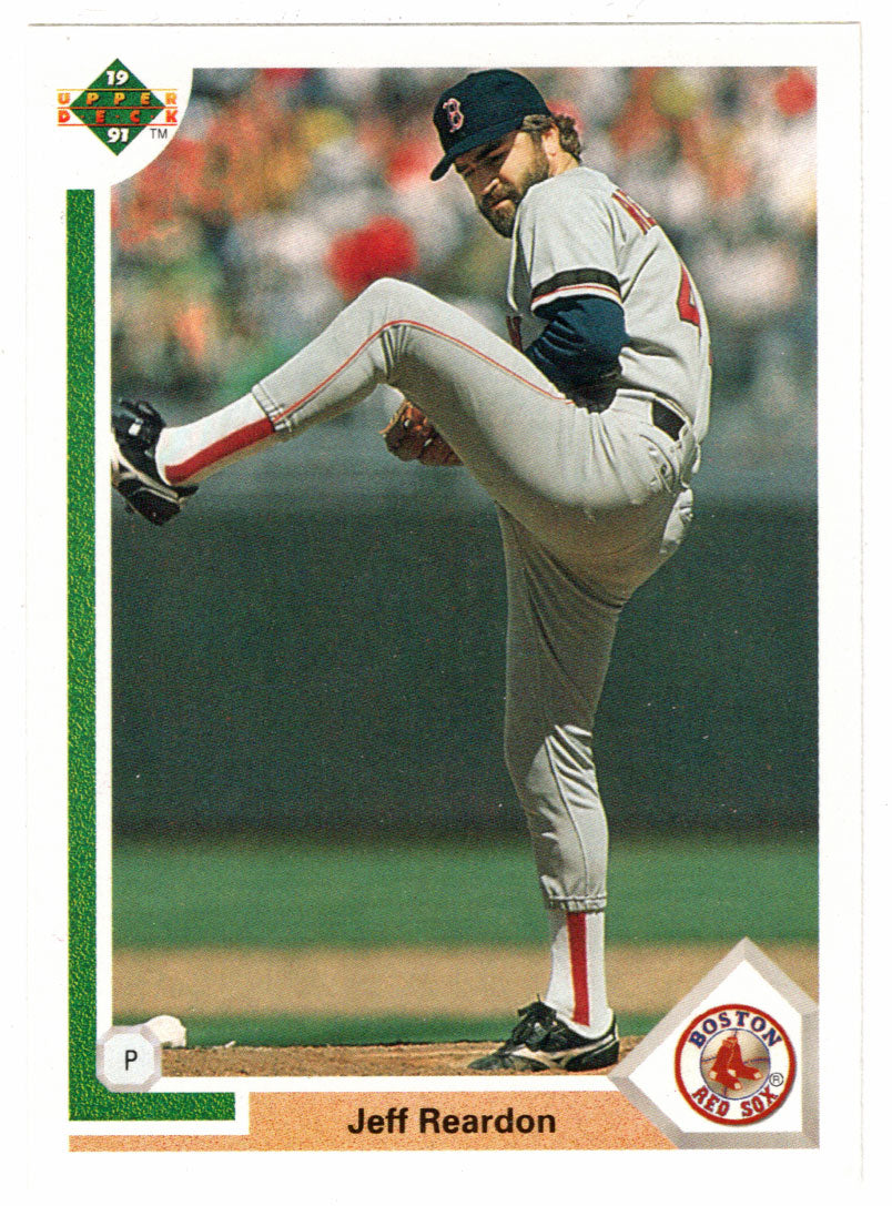 Jeff Reardon - Boston Red Sox (MLB Baseball Card) 1991 Upper Deck # 418 Mint
