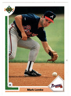 Mark Lemke - Atlanta Braves (MLB Baseball Card) 1991 Upper Deck # 419 Mint