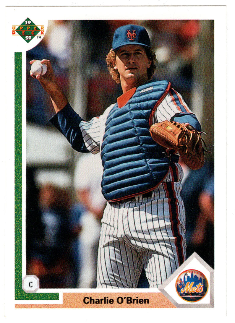 Charlie O'Brien - New York Mets (MLB Baseball Card) 1991 Upper Deck # 420 Mint