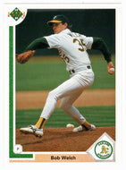 Bob Welch - Oakland Athletics (MLB Baseball Card) 1991 Upper Deck # 425 Mint