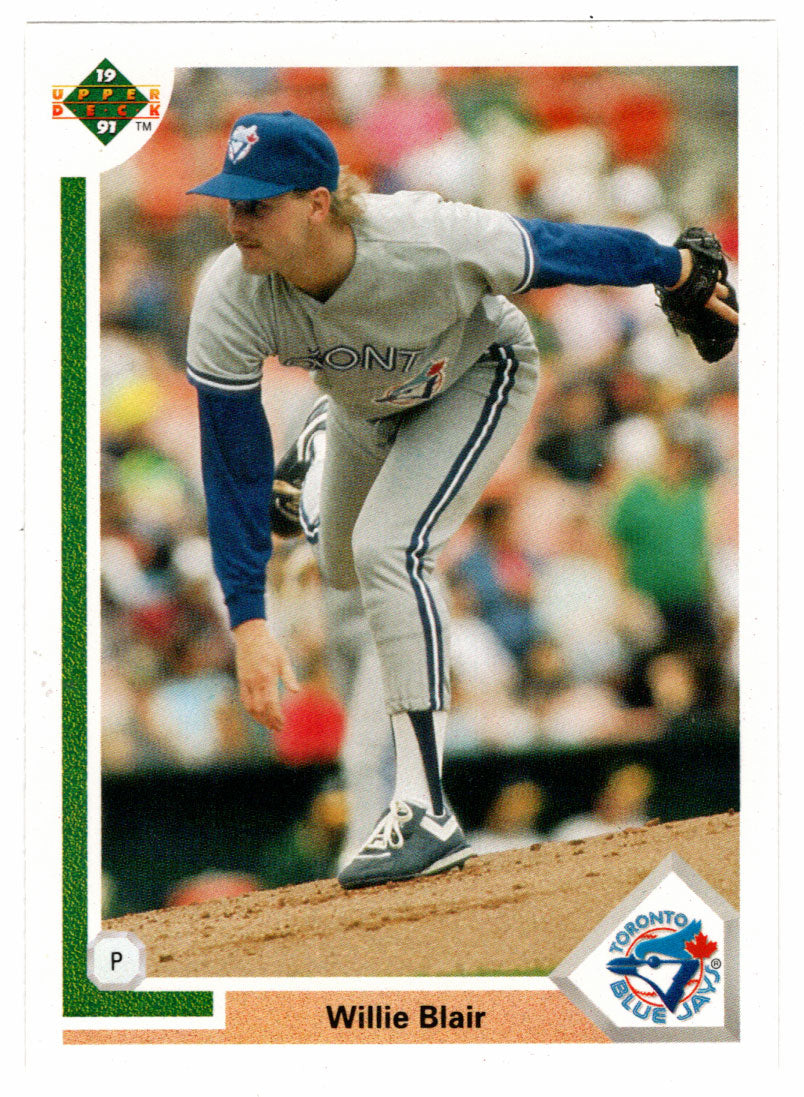 Willie Blair - Toronto Blue Jays (MLB Baseball Card) 1991 Upper Deck # 427 Mint