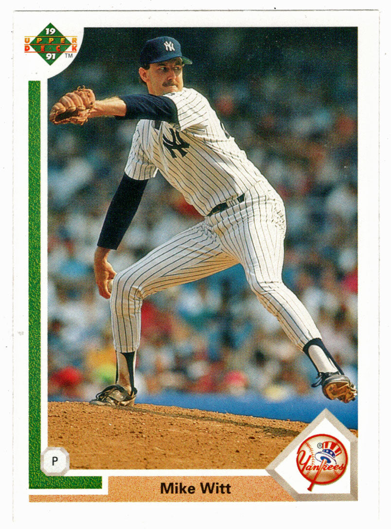 Mike Witt - New York Yankees (MLB Baseball Card) 1991 Upper Deck # 429 Mint