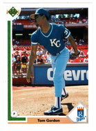 Tom Gordon - Kansas City Royals (MLB Baseball Card) 1991 Upper Deck # 431 Mint