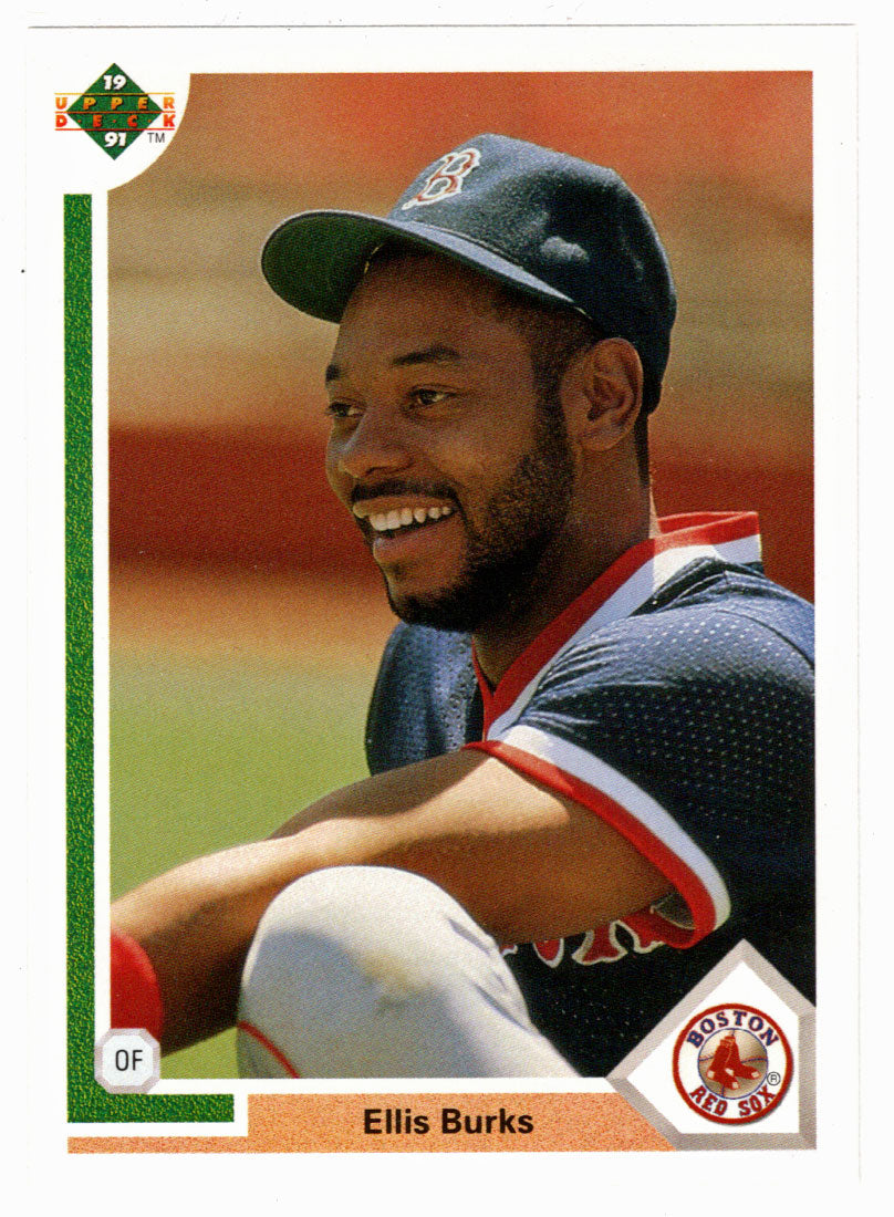 Ellis Burks - Boston Red Sox (MLB Baseball Card) 1991 Upper Deck # 436 Mint