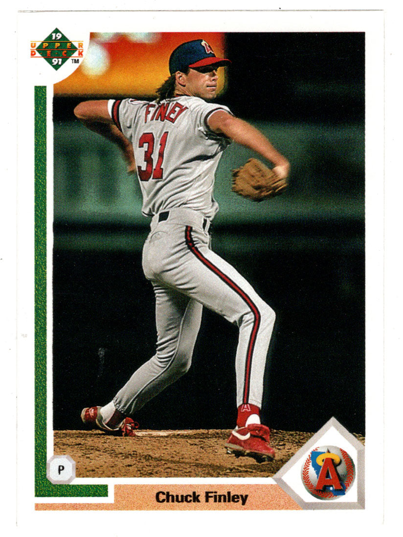 Chuck Finley - California Angels (MLB Baseball Card) 1991 Upper Deck # 437 Mint