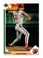 Chuck Finley - California Angels (MLB Baseball Card) 1991 Upper Deck # 437 Mint