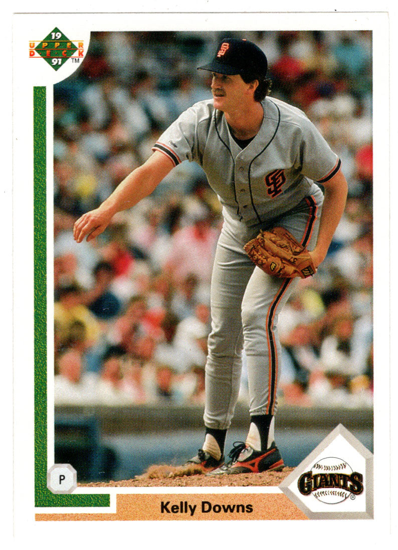 Kelly Downs - San Francisco Giants (MLB Baseball Card) 1991 Upper Deck # 441 Mint