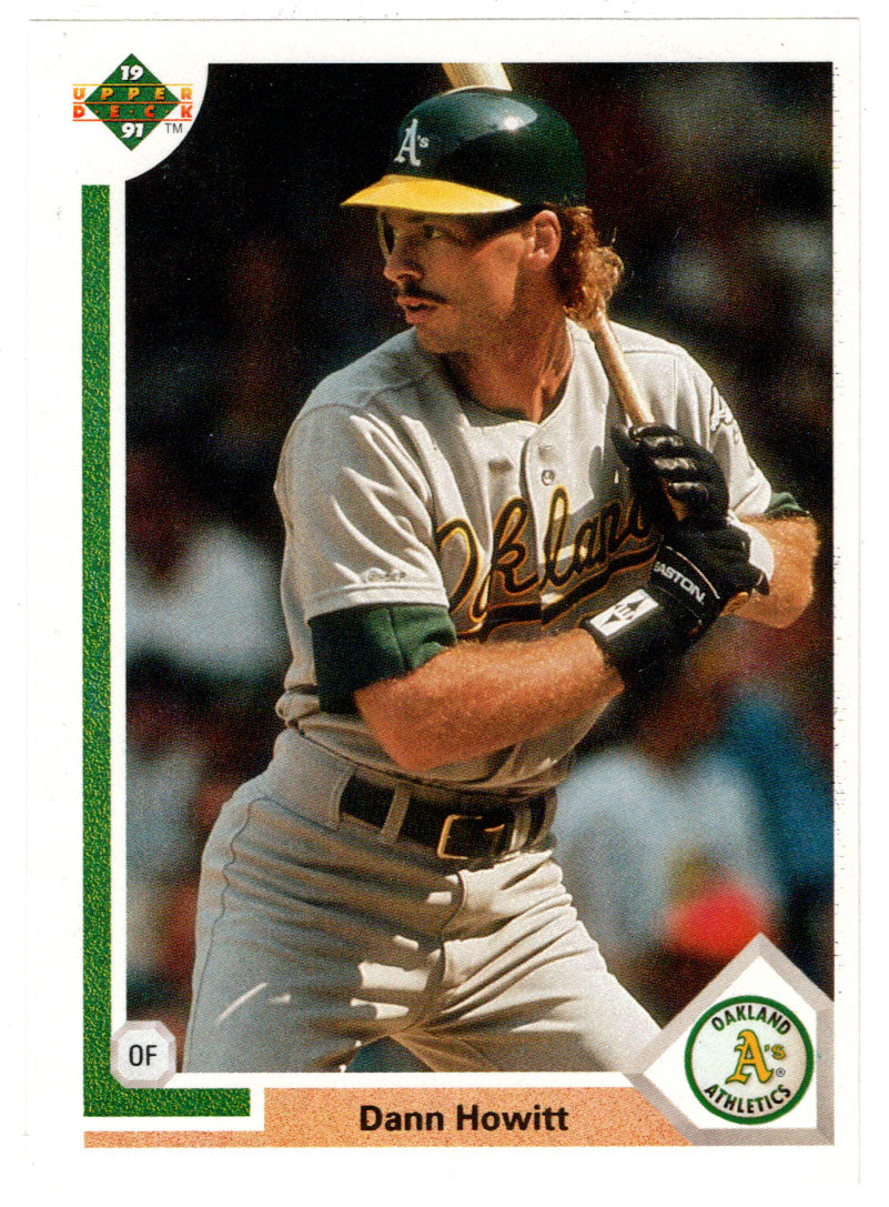 Dann Howitt - Oakland Athletics (MLB Baseball Card) 1991 Upper Deck # 442 Mint