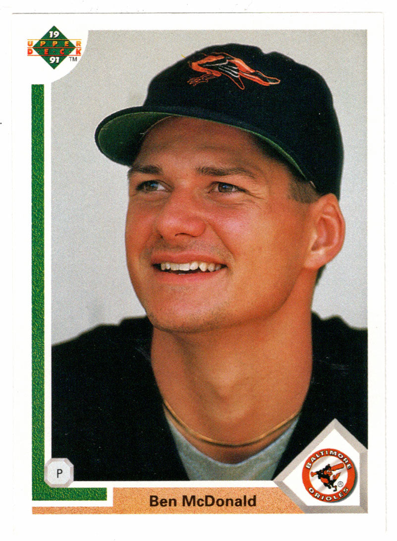 Ben McDonald - Baltimore Orioles (MLB Baseball Card) 1991 Upper Deck # 446 Mint