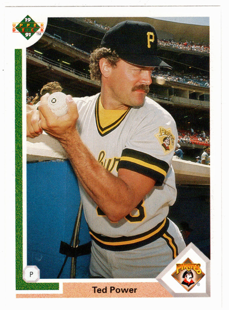 Ted Power - Pittsburgh Pirates (MLB Baseball Card) 1991 Upper Deck # 450 Mint