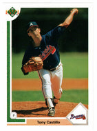 Tony Castillo - Atlanta Braves (MLB Baseball Card) 1991 Upper Deck # 458 Mint
