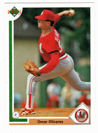 Omar Olivares RC - St. Louis Cardinals (MLB Baseball Card) 1991 Upper Deck # 463 Mint