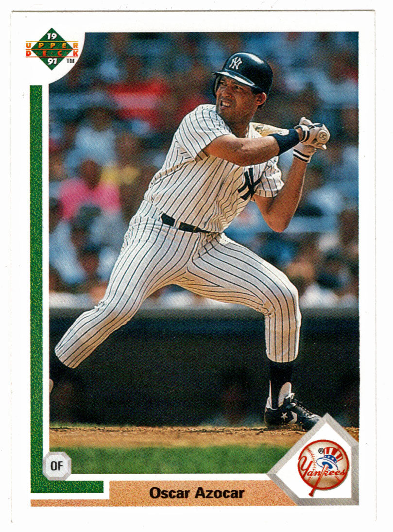 Oscar Azocar - New York Yankees (MLB Baseball Card) 1991 Upper Deck # 464 Mint