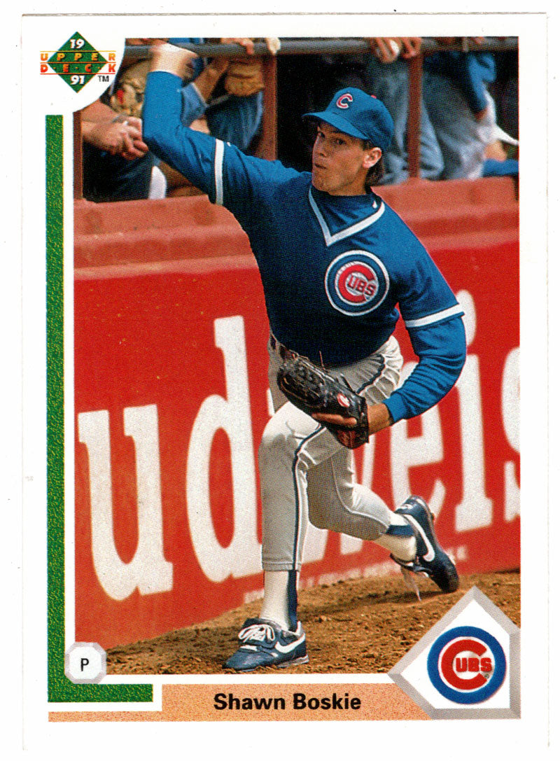 Shawn Boskie - Chicago Cubs (MLB Baseball Card) 1991 Upper Deck # 471 Mint