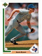 Kevin Brown - Texas Rangers (MLB Baseball Card) 1991 Upper Deck # 472 Mint