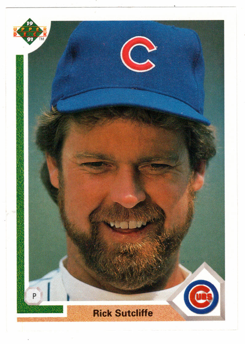 Rick Sutcliffe - Chicago Cubs (MLB Baseball Card) 1991 Upper Deck # 473 Mint
