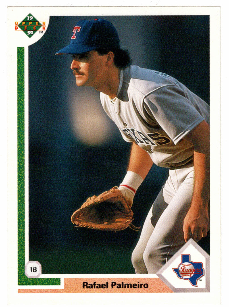 Rafael Palmeiro - Texas Rangers (MLB Baseball Card) 1991 Upper Deck # 474 Mint