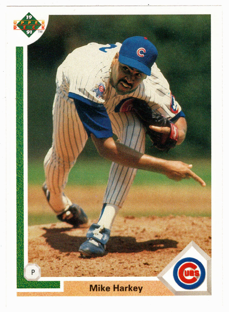 Mike Harkey - Chicago Cubs (MLB Baseball Card) 1991 Upper Deck # 475 Mint