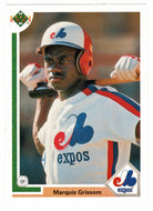 Marquis Grissom - Montreal Expos (MLB Baseball Card) 1991 Upper Deck # 477 Mint
