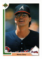 Marty Clary - Atlanta Braves (MLB Baseball Card) 1991 Upper Deck # 478 Mint