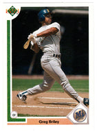 Greg Briley - Seattle Mariners (MLB Baseball Card) 1991 Upper Deck # 479 Mint