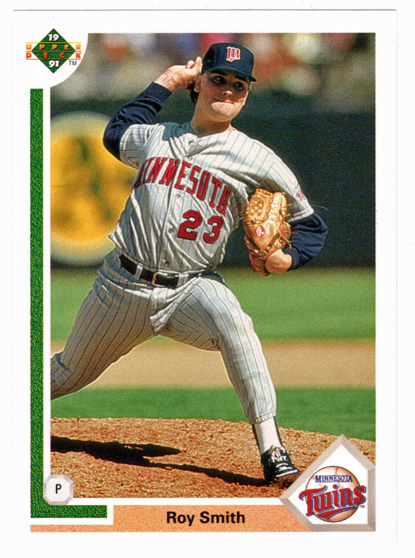 Roy Smith - Minnesota Twins (MLB Baseball Card) 1991 Upper Deck # 490 Mint