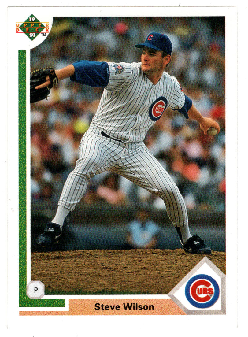 Steve Wilson - Chicago Cubs (MLB Baseball Card) 1991 Upper Deck # 493 Mint