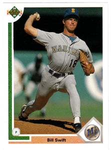 Bill Swift - Seattle Mariners (MLB Baseball Card) 1991 Upper Deck # 498 Mint