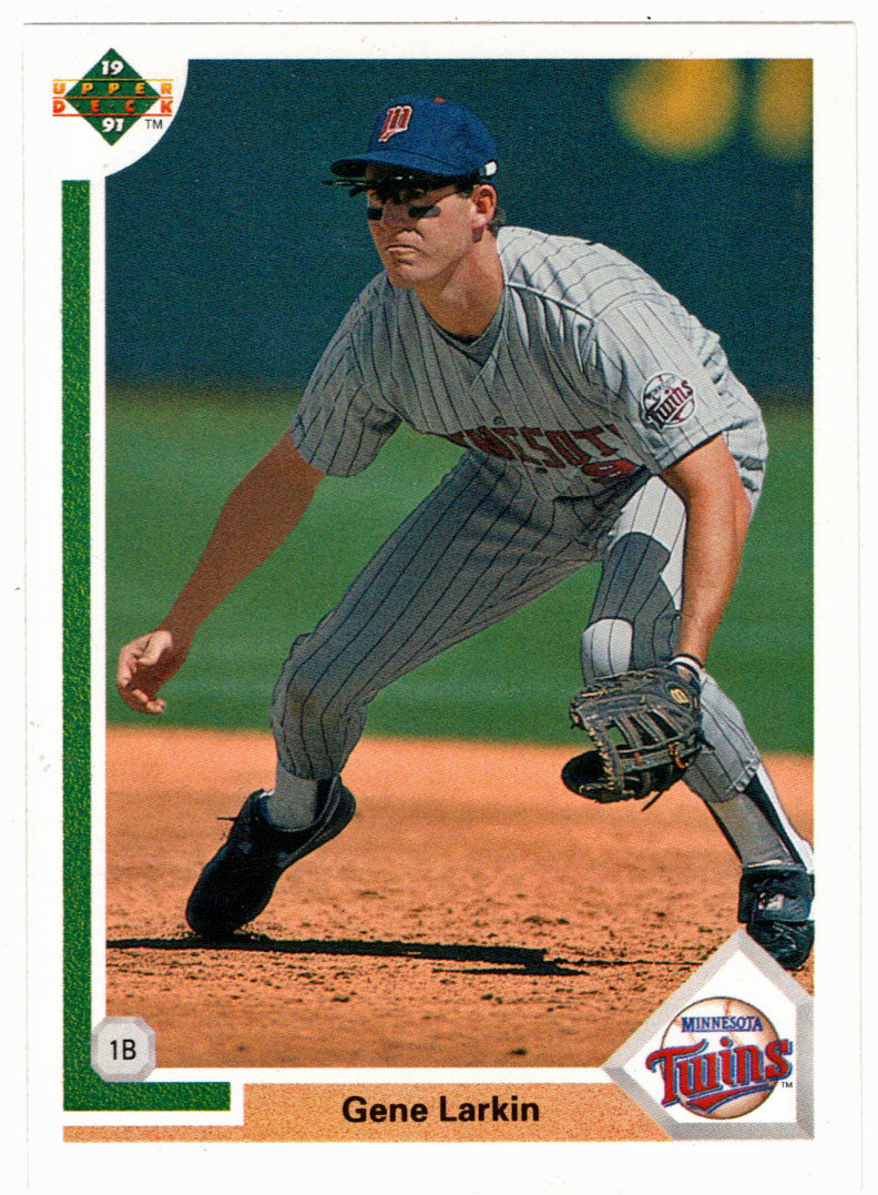 Gene Larkin - Minnesota Twins (MLB Baseball Card) 1991 Upper Deck # 501 Mint