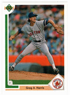 Greg A. Harris - Boston Red Sox (MLB Baseball Card) 1991 Upper Deck # 509 Mint